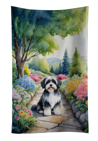 Havanese Spring Path Kitchen Towel