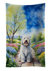 Komondor Spring Path Kitchen Towel