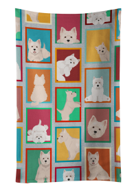 Lots of Westie Kitchen Towel