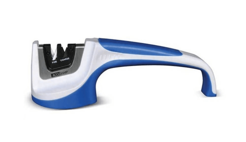 AccuSharp Pull-Through Knife Sharpener Fine & Coarse White/Blue