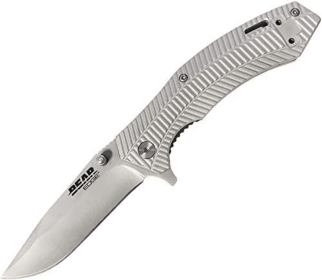 Bear & Son Bear Edge 3.25" Drop Point Folding Pocket Knife 440 Stainless