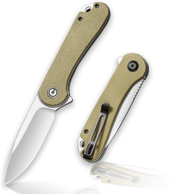 CIVIVI Elementum Knife Olive Micarta Handle