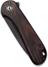 CIVIVI Elementum Knife Blade + Ebony Wood Handle