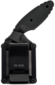 KA-BAR Hard Plastic Sheath + Belt Clip for TDI for 1477 1480 1481 Black