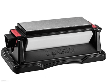 Lansky Tri-Stone Benchstone Diamond - Alumina-Oxide - Ceramic Black