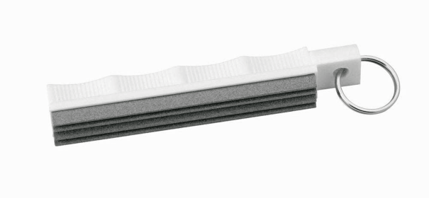 Lansky Fish Hook Sharpener Multiple Hook Sizes + Key Ring Included