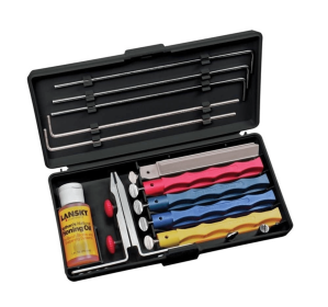 Lansky Professional Sharpening System 5 Hone Stones + Guide Rods + Oil