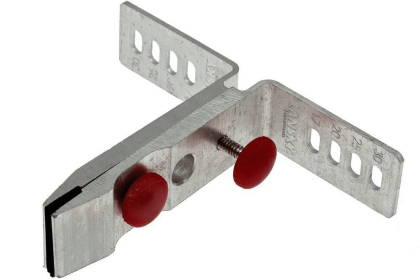 Lansky Soft-Grip Knife Clamp Rubber Jaw Dual Thumbscrew