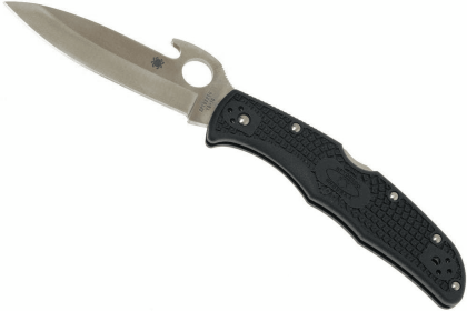 Spyderco Endura 4 Folding Knife Wave VG-10 Dark Gray Handle