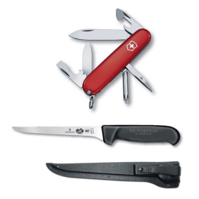 Victorinox Swiss Army Tinker Multi-tool + 6" Filet Knife w/ Sheath Combo