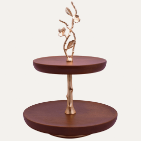 Tier Wood Cake Stand