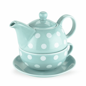 Addison Polka Dot Tea For One Set By Pinky Up