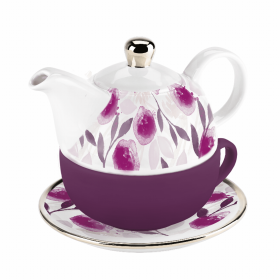 Addison Berry Floral Tea For One Set