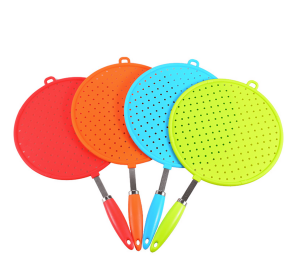 Silicone Splatter Guard (Color: Orange)