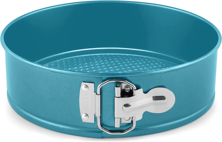 Cheesecake Pan - Springform Pan with Safe Non-Stick Coating (Color: BLU)