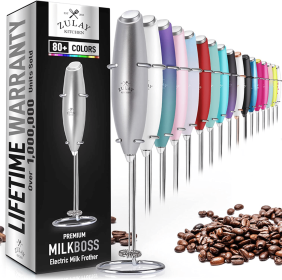Milk Boss Milk Frother With Stand (Color: WSTAND)