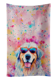 Great Pyrenees Hippie Dawg Kitchen Towel (Color: 194030853344)