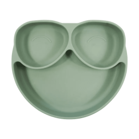 Silicone Plate | Baby & Toddler (Color: Sage)