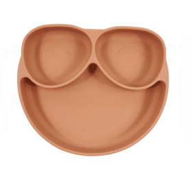 Silicone Plate | Baby & Toddler (Color: Terracotta)