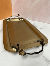 Rectangular Serving Tray (Style: Bronze)